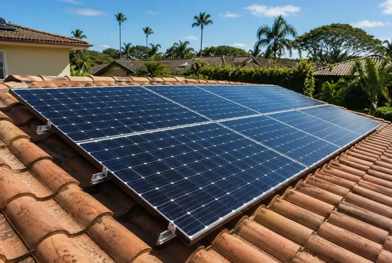 Installation de panneaux solaires à Échalas